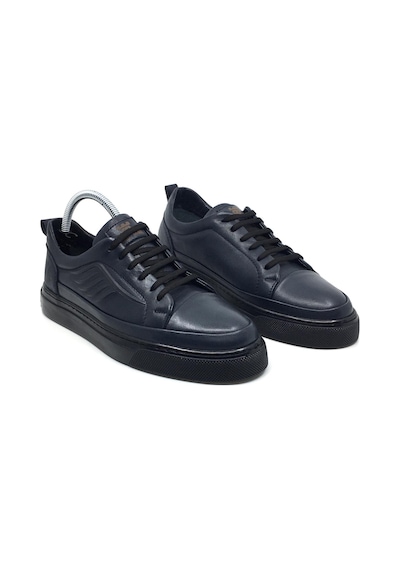Taşpınar %100 Hakiki Deri Erkek Yazlık Rahat Günlük Sneaker Ayakkabı 40-44 Lacivert