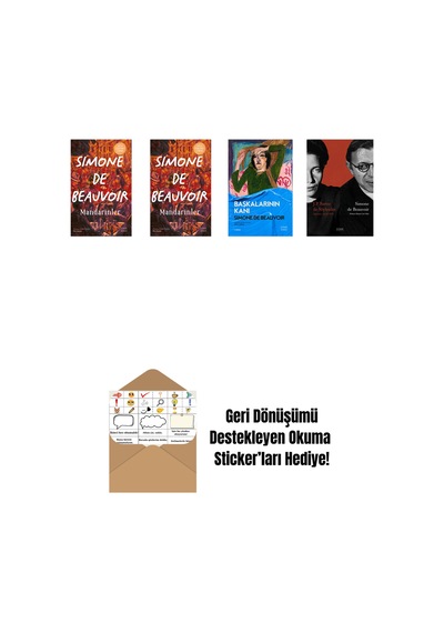 Konuk Kız + Müphemlik Ahlakı Üzerine - Pirus Ve Sineas + Nelson Algren'e Aşk Mektupları + Okuma Sticker'ları