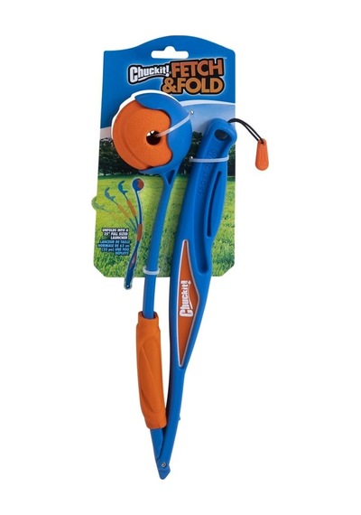 Chuckit! Fetch & Fold Katlanabilir Top Fırlatıcı Whistler Top Hediyeli Chuckit! Fetch & Fold Katlanabilir Top Fırlatıcı Whistler Top Hediyeli