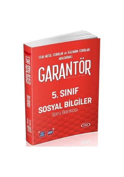 Data Yayınları 5. Sınıf Sosyal Bilgiler Garantör Soru Bankası (547921484)