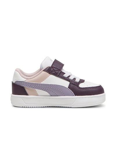 Puma Caven 2.0 Block Ac+ Beyaz Kız Çocuk Sneaker Beyaz-mor-lıla Çok Renkli