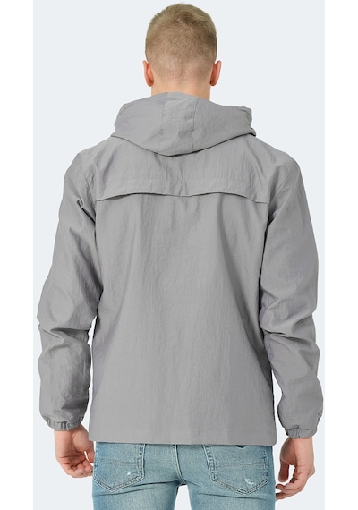 Slazenger HANGA Erkek Yağmurluk Antrasit