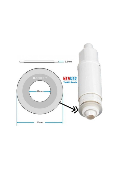 Geberit Gömme Rezervuar Iç Takım Boşaltma Contasi Diğer