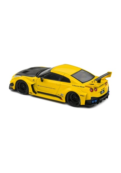 Solido Nissan Gtr35 Lbwk Silhouette Yellow 2019