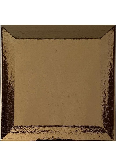 Armada Çini 12,5x12,5 Cm Metro Bronz Çini Seramik Karo