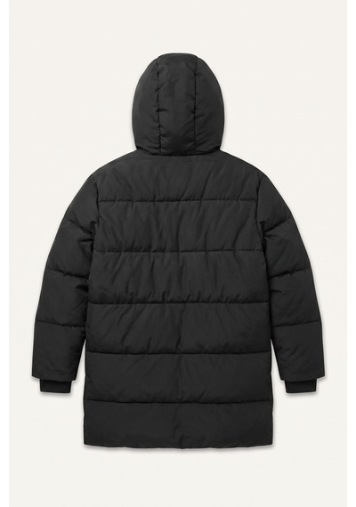 Defacto Su Rüzgar Geçirmez Kapüşonlu Şişme Tafta Parka Erkek Çocuk H0454a826wnbk27 Siyah-bk27