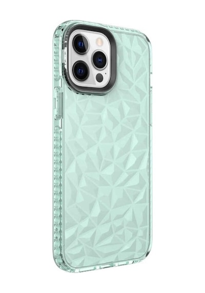 Apple Uyumlu iPhone 13 Pro Kılıf Zore Buzz Kapak Yeşil