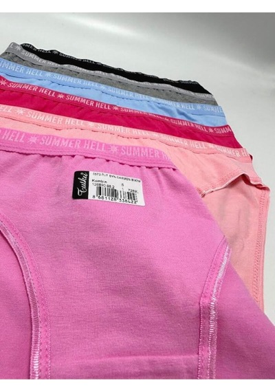 Tutku Carmen 3'lü Bikini Külot 7289l 126890 Karışık