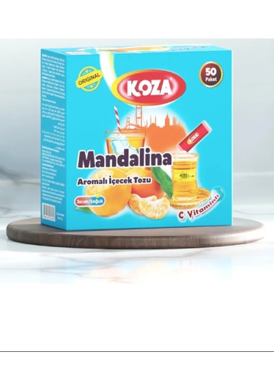 Jenerik Koza Tek İçimlik Mandalina Aromalı Toz İçecek 50'li Diğer
