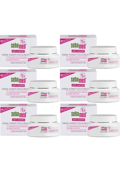Sebamed Kırışık Karşıtı Dolgunlaştırıcı Krem 6 x 50 ML