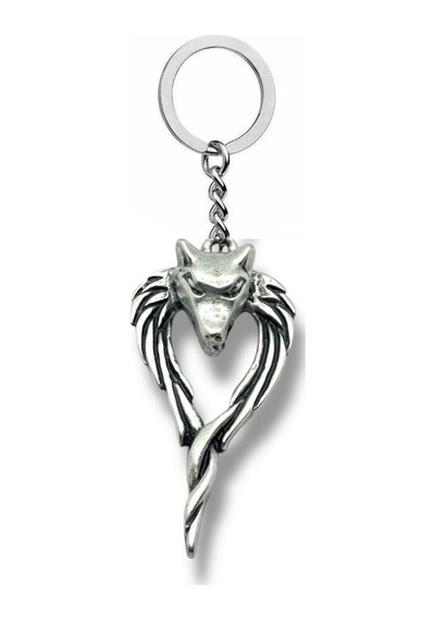 Anubis Guardian Ölüm Ve Ceza Tanrısı Figürlü Unisex Metal Anahtarlık