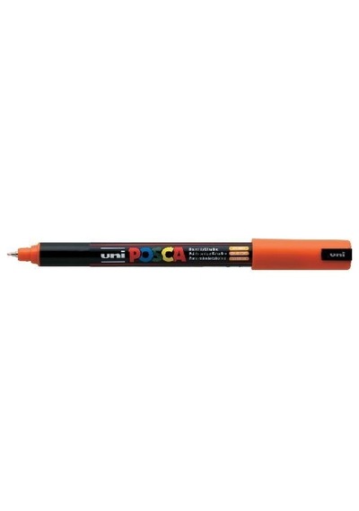 Uni Posca Pc-1mr Boyama Markörü 0.7 Mm Turuncu Renk
