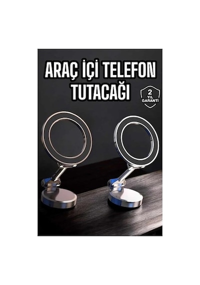 Telefon Tutucu Tüm Arabalara Araç İçi Katlanabilir Manyetik Tasarım Brand