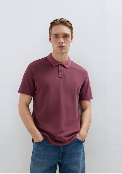 Mavi Erkek Polo Tişört Kış Bordosu 0613311-70426 Bordo