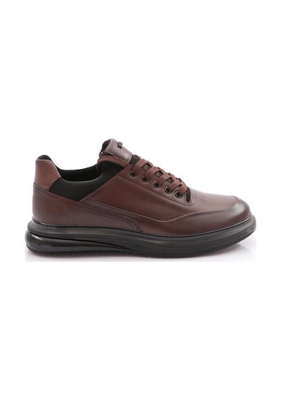 Dgn 20138 Erkek Bağcikli Sneaker Ayakkabi 20138-17-R146313 Kahverengi