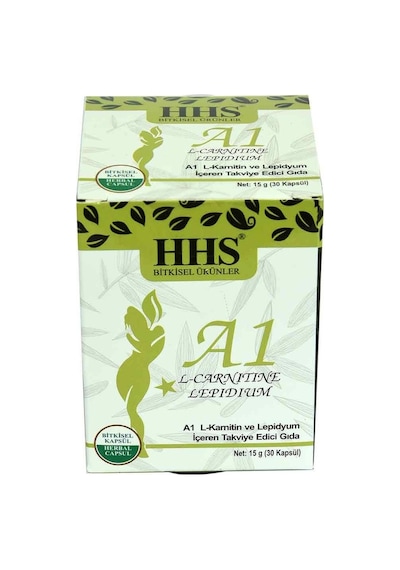Hhs A1 L-Carnitine Lepidium  Bitkisel 30 Kapsül