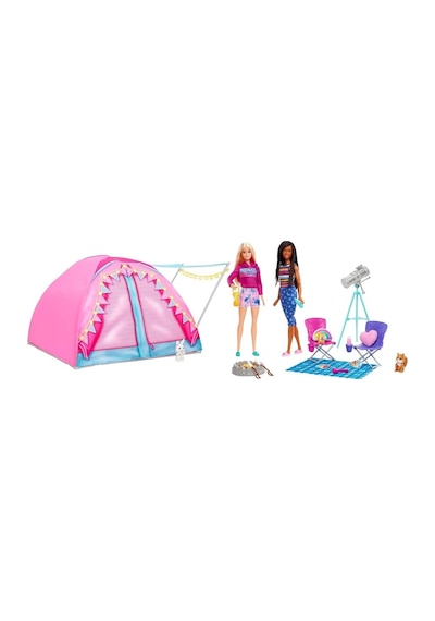 Barbie Hgc18 Malibu Ve Brooklyn Kampta Oyun Seti