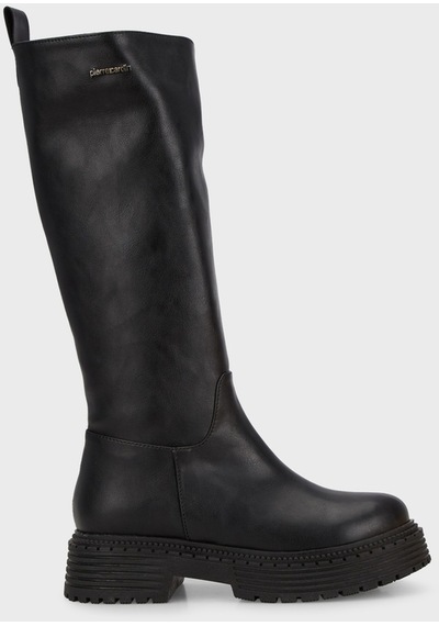 Pierre Cardin Bayan Çizme Pc52443 Siyah-cilt Siyah