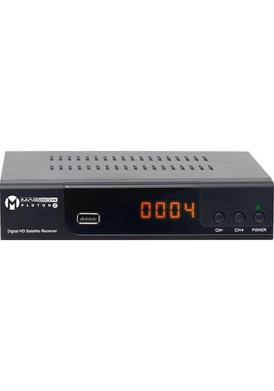 Magbox Pluton S Kasalı Full Hd Scart Uydu Alıcısı Tkgs'li