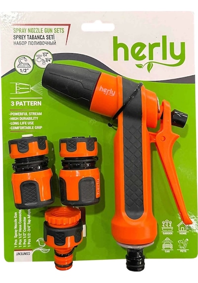Herly Hl2202 Sulama Sprey Tabanca Seti 3 Fonksiyonlu