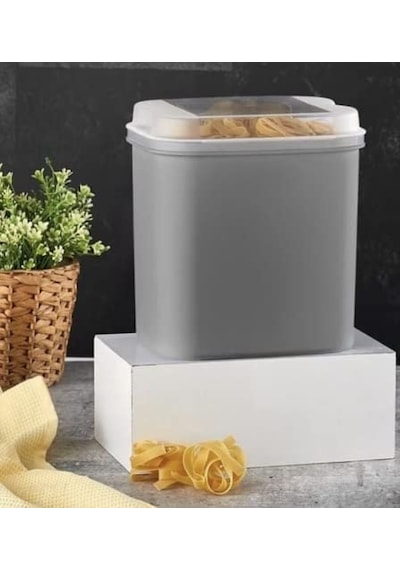 Masal Saklama Kabı, Gri 4500 Ml 0