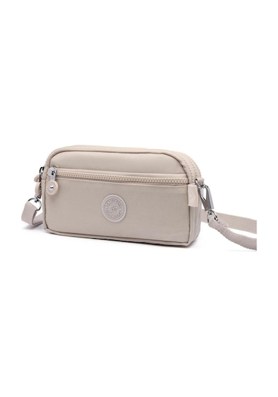 Smart Bags Smartbags Mini Boy Krinkıl Kumaş Kadın Çapraz Çanta 2022-1112 Bej Bej