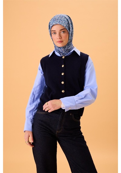 Silk Home İnce Pamuk Soft Eşarp Pastel Mor Pudra Pembe Desenli Kaymaz Dokulu Tok Duruşlu 90x90 Çok Renkli
