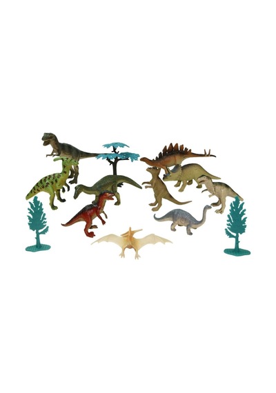 23cm Kovada 13parça Dinozor Seti