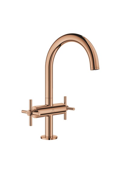 Grohe 21144DA0 Atrio Lavabo Bataryası L-Boyut Bakır
