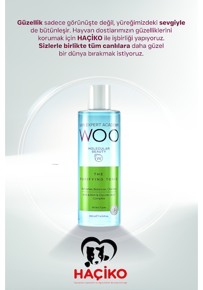 Woo Skin Expert Academy The Purifying Tonik 200 ML