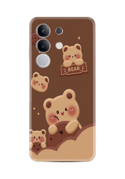 Vivo Y29 V2434 Uyumlu Kılıf Desen Baskılı Silikon Özel Seri Stk-111.jpg Renk17 Renk17