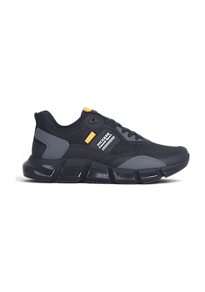 Wickers 2537 Syh-sarı Erkek Sneaker Ayakkabı Siyah