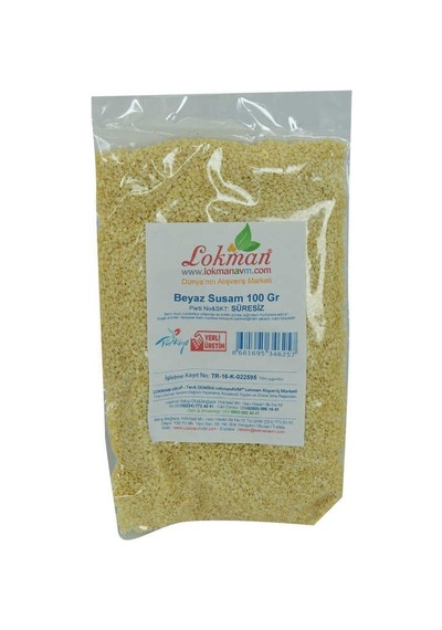 Susam Beyaz 100 Gr Paket