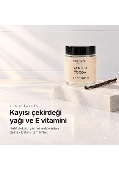 Vanilya & Kakao Body Butter, Vücut Nemlendirici, 100 Ml