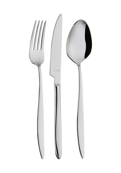 Aryıldız Elegant Krom 89 Parça 12 Kişilik Çatal Kaşık Bıçak Takımı Çok Renkli