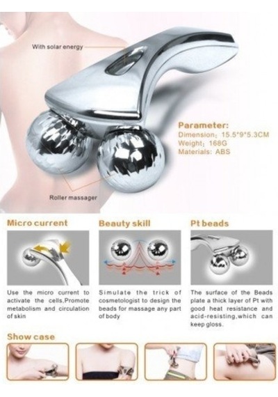 Medikaltec 3d Massager Bilyalı Sıkılaştırılı Masaj Aleti