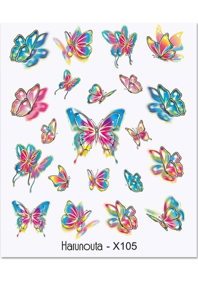 Su Transferli Nail Art Sticker X105 53013-5