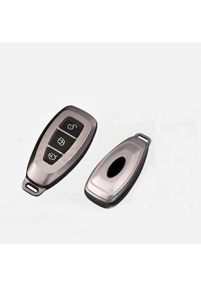 Ford Focus İle Uyumlu Silikon Oto Anahtar Kabı Kılıfı Füme