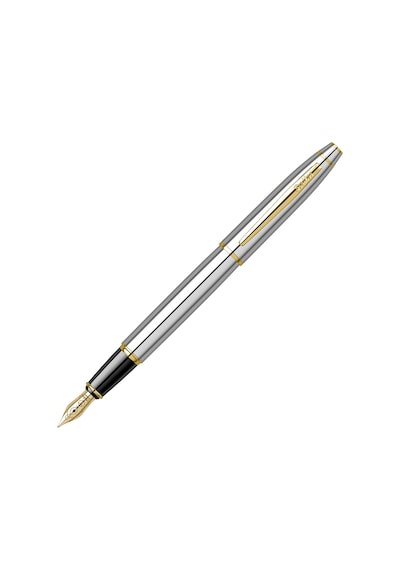 Scrikss 35 Dolma Kalem Gold Krom F Uç 165-Koyu Yeşil