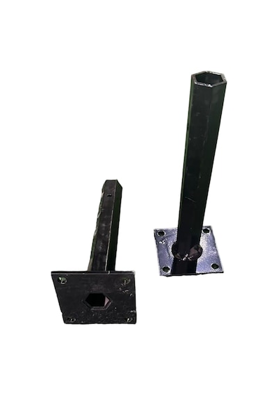 Kaan Çapa Makinası Uyumlu 27 Mm Teker Poryası 6 Köşe Çelik Lazer Kesim