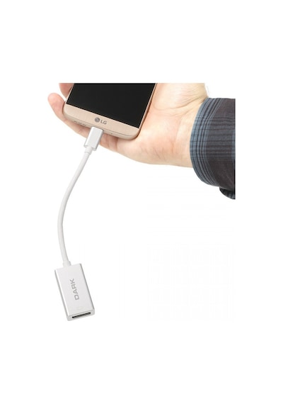 Dark Dk Ac U31xdp Type C Dısplayport Çevirici Adaptör Alüminyum