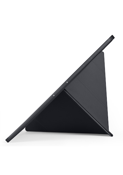 Samsung Galaxy Tab S11 Ultra Uyumlu Kılıf Tri Folding Kalem Bölmeli Katlanabilir Standlı Pu Yumuşak Kapak Kapaklı Kılıf
