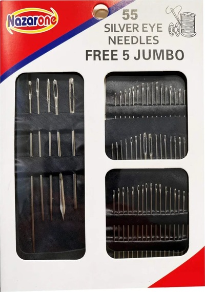 Tedar Jumbo İthal İğne Seti 55 Li Set Najmaddin (No:1) 8.5Cm X 10.5 Cm