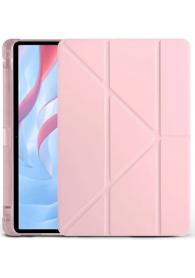Newface - 240 - Huawei Honor Pad X9a Kalemlikli Mars Tablet Kılıfı - - Metemıx - Rose Gold