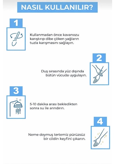 Nemlendirici, Arındırıcı, Besleyici, Batık Giderici Vücut Peelingi 300 Gr.