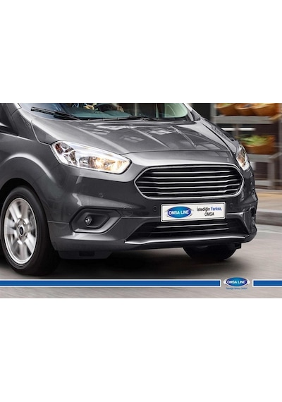 Ford Courier Krom 3 Lü Set 2018-Sonrası Omsa