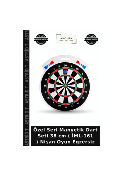 Özel Seri Manyetik Dart Seti 38 Cm İml-161 Nişan Oyun Egzersiz