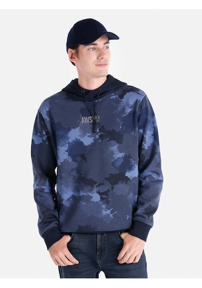 Colin's Colins Regular Fit Baskılı Lacivert Erkek Sweatshirt Cl1064612 Lacivert
