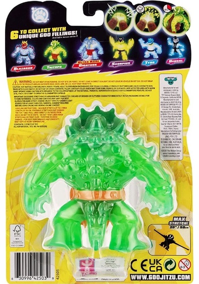 Goojitzu Tekli Figür Glowshifter Karanlıkta Parlayan Tritops