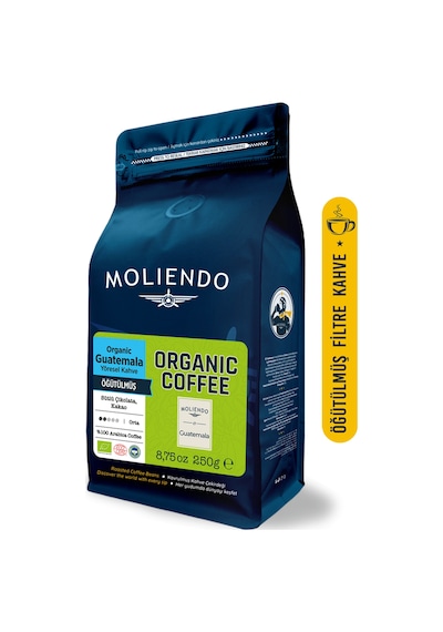 Moliendo Organic Guatemala Shb Yöresel Kahve Öğütülmüş 250 G